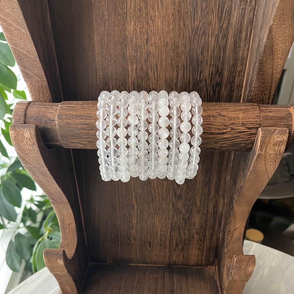 Crystal Quartz Bracelet (one) - Picture 5 of 6